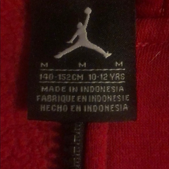 Youth embroidered Jordan hoodie - Picture 2 of 6